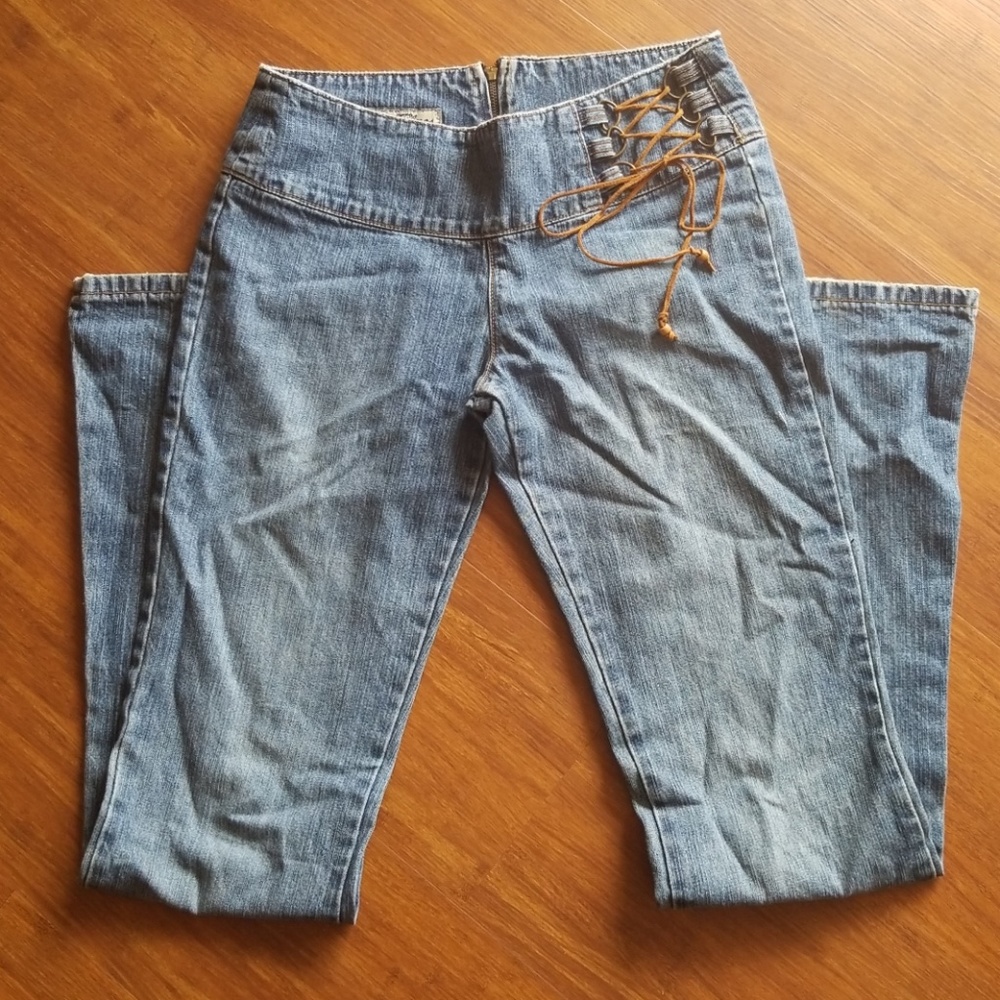 Vintage Paris Blues Jeans Flare Leg